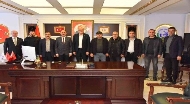 Şoförler ve Otomobilciler Esnaf Odasından Başkan Bakkalcıoğluna ziyaret