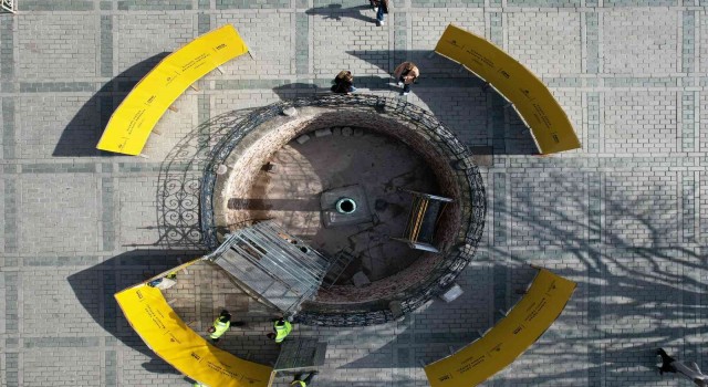 Sultanahmet Meydanındaki Yılanlı Sütun restore ediliyor