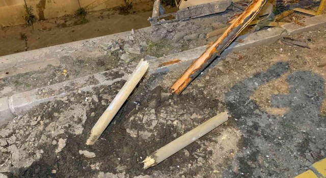 Sultanbeylide araç kanala uçtu: 1 kişi yaralı