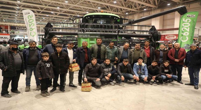 Talasın çiftçileri Tarım Fuarında