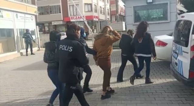 Tekirdağda fuhuş operasyonunda 3 kadın yakalandı