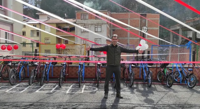 Trabzonda “Bisiklet sürmeyi bilmeyen kalmasın projesi