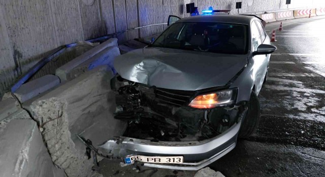 Ucube alt geçitte yine kaza: 1'i bebek 2 yaralı