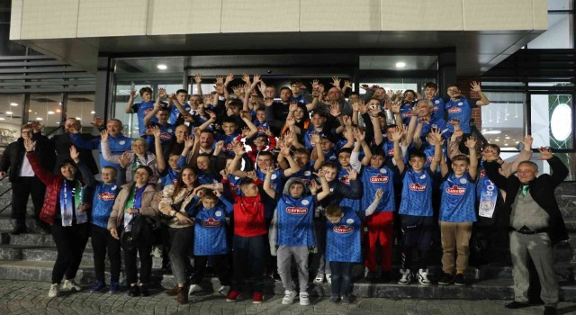 Ukraynalı sporcular Rizeye geldi