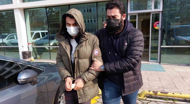 Uyuşturucu ticaretinden tutuklanan gençten gazeteciye: Çek abi daha güzel çek