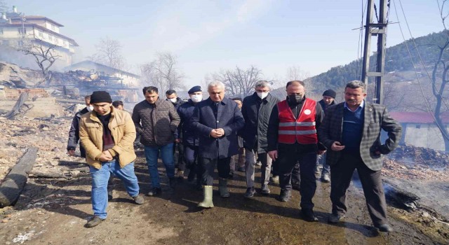 Vali Çakırdan yangın açıklaması: