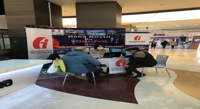 Vergide beyanında kabul masası kolaylığı