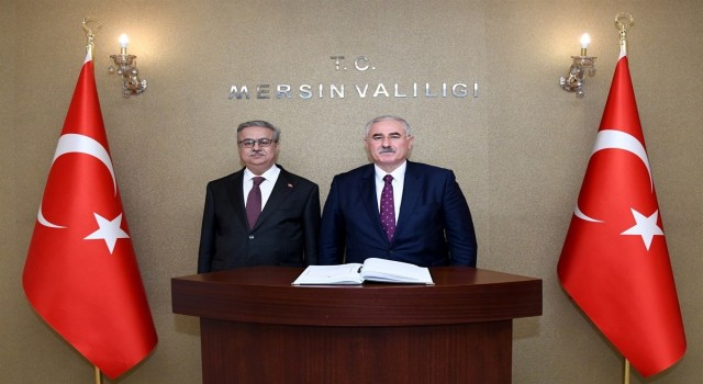 Yargıtay Başkanı Akarca,  Vali Su ile buluştu