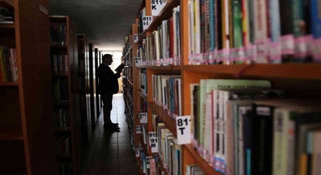 Yıkılacak kütüphanede son kez Kütüphaneler Haftası kutlandı