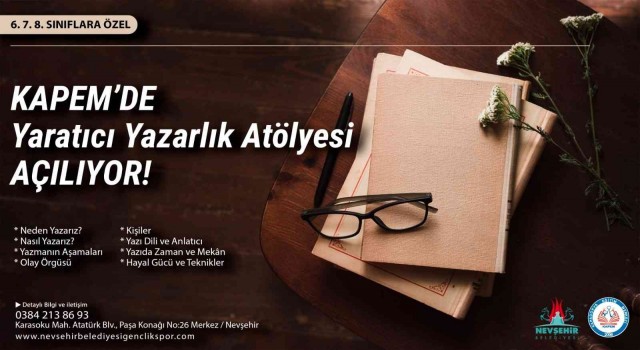 Yazarlık Atölyesi kayıtları başladı