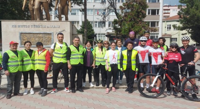 09-15 Nisan Kalp Haftası bisiklet turu