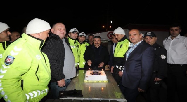 177 yıl pastasını uygulama noktasında kestiler