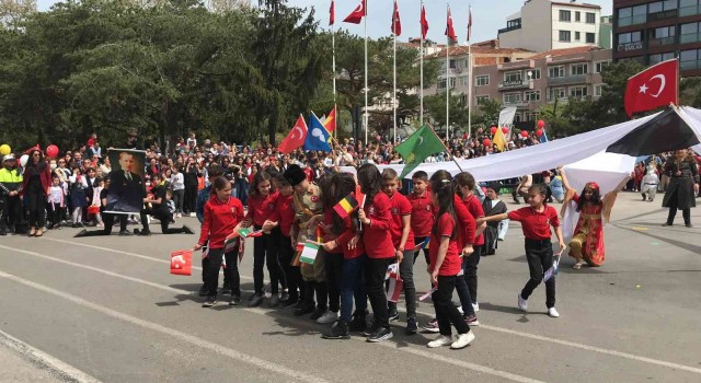 23 Nisan Kırklarelinde coşku ile kutlandı