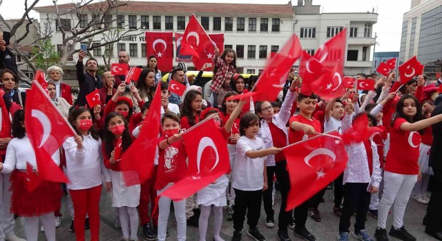 23 Nisan kutlamaları Bursada coşkuyla başladı