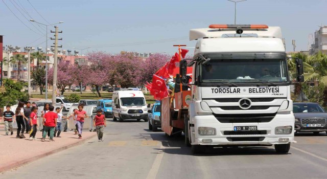 23 Nisan Tırı ile bayram coşkusu yaşandı