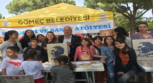 23 Nisan Ulusal Egemenlik Ve Çocuk Bayramı Gömeçte coşkuyla kutlandı