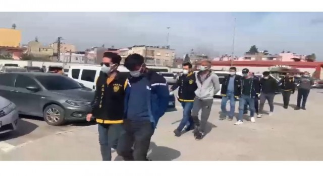 Adanada 100 bin lira değerinde malzeme çalan 5 hırsız tutuklandı