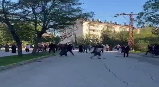 Adıyamanda iki grup arasında taşlı sopalı kavga: 1 yaralı