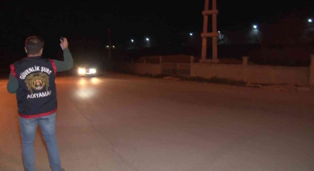 Adıyamanda uygulama yapan polis ölümden döndü
