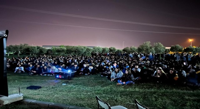 ADÜ Botanik Bahçesinde film gösterimi gerçekleşti