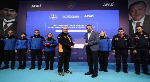 Afet yarışmasının birincisi Tekirdağ