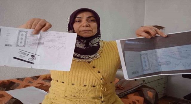 Afyonkarahisarda 215 çeyrek altının dolandırıldığını iddia eden kadın yardım istiyor