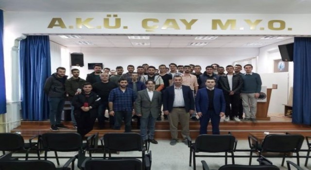 Afyonkarahisarda, Kamu Binalarında Enerji Verimliliği seminer verildi