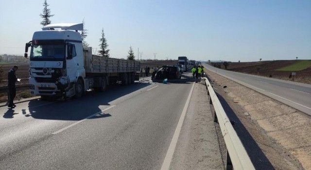 Afyonkarahisarda trafik kazası: 1 ölü