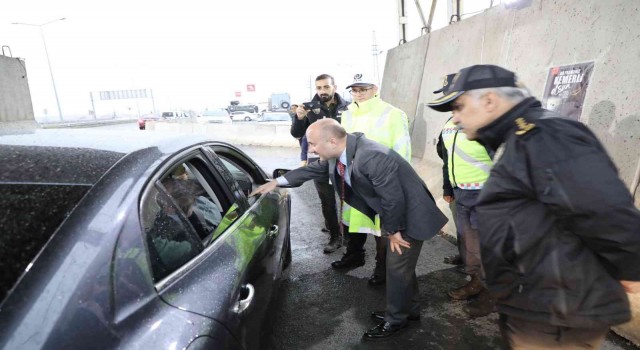 Ağrıda bayram öncesi trafik denetimi yapıldı