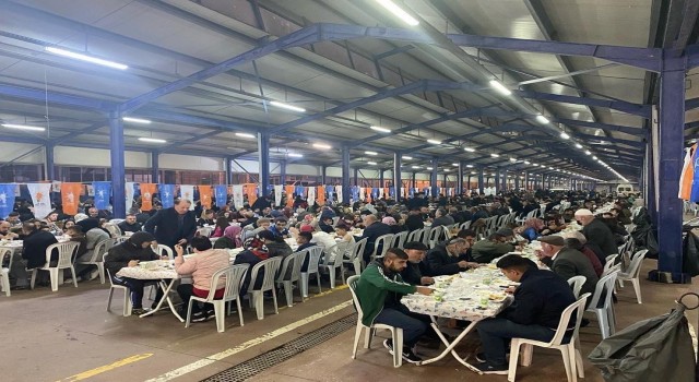 AK Parti Çorlu İlçe Teşkilatından gönül sofrası