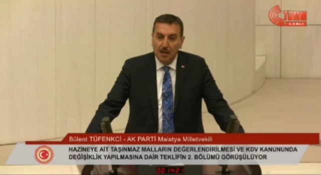 AK Parti MKYK üyesi Tüfenkcinin sunduğu yasa teklifi kabul edildi