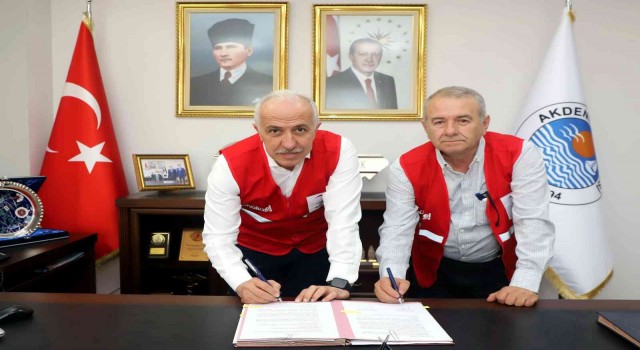 Akdeniz Belediyesinden Türk Kızılayına yer tahsisi