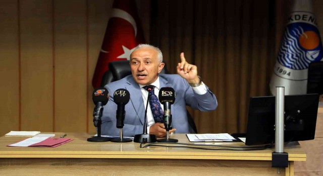 Akdeniz Belediyesinin borçlanma talebi CHP ve HDPli meclis üyelerince reddedildi
