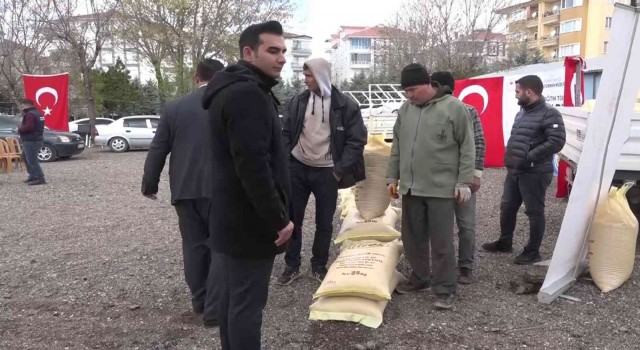 Aksarayda 423 çiftçiye tohum desteği