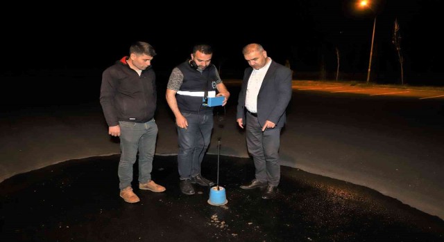 Akustik dinleme ekiplerinden fiziki kaçakların tespiti için gece çalışması