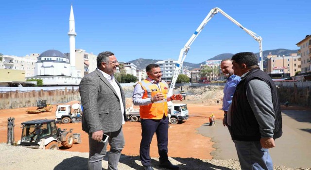 Alanya Cuma Pazarına yapılan çalışmalar gününde hizmete girecek