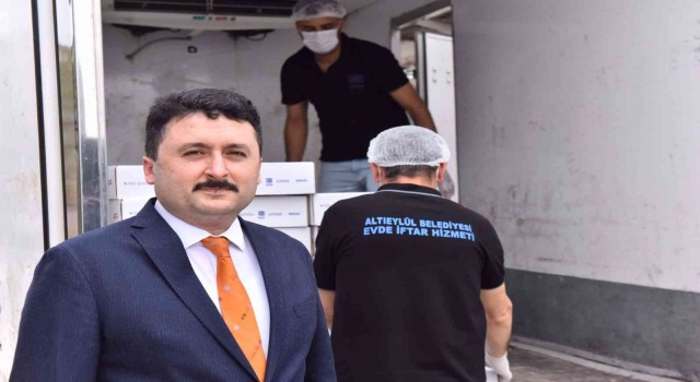 Altıeylülde evde iftar hizmeti veriliyor