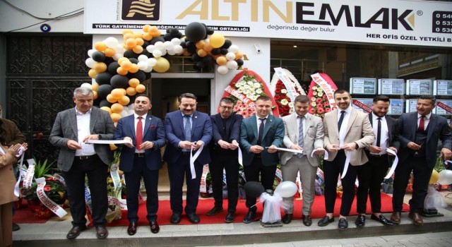Altın Emlak Biga Çarşı Temsilciliği açıldı