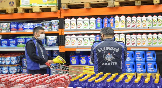Altındağda zabıtadan 1 ayda bin 53 denetim