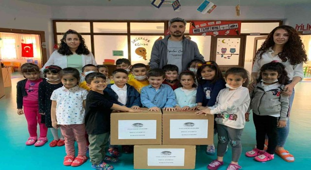 Ana sınıfı öğrencilerinden anlamlı çalışma