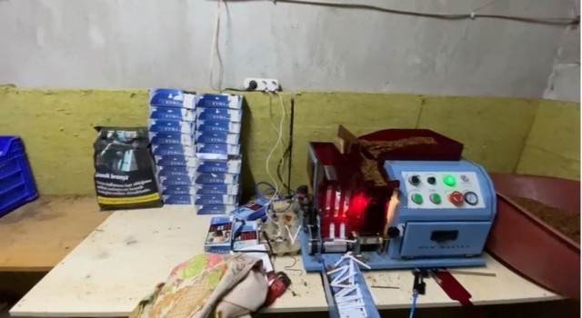 Antalyada 310 bin adet makaron ele geçirildi