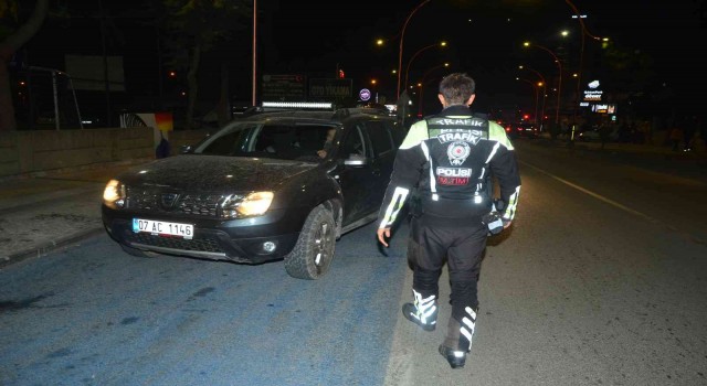Antalyada trafik denetimleri tüm hızıyla devam ediyor