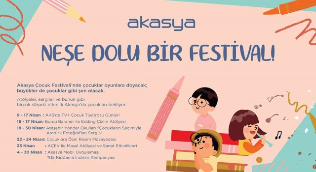 Ara tatil döneminde çocuklara özel festival