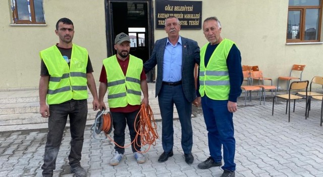 Ardahan Belediyesinden Göleye önemli hizmet
