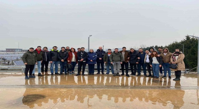 Arıtma tesislerini ve enerji geri kazanımını yakından incelediler