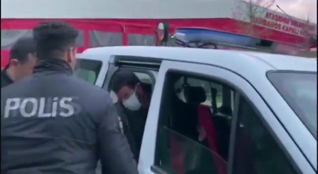 Ataşehirde turist kadını darp eden taksici yakalandı