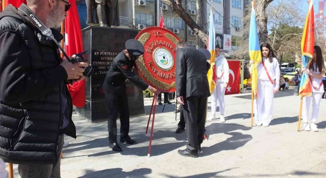 Atatürkün Burhaniyeye gelişinin 88.yıldönümü törenlerle kutlandı