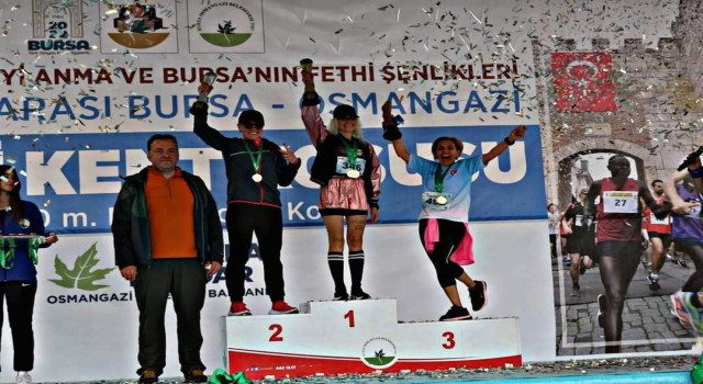Avcılarlı Sporcular Uluslararası Osmangazi Maratonunda