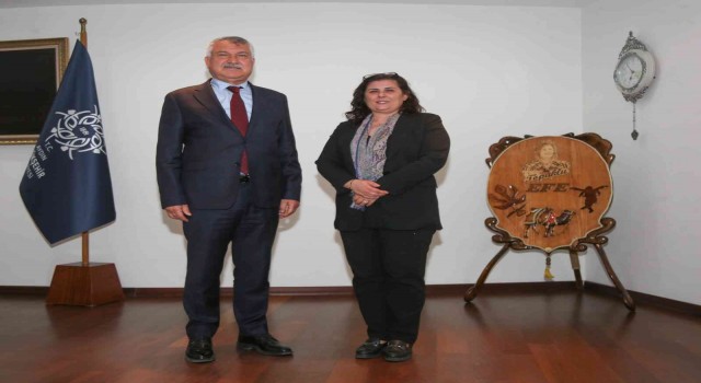 Aydın Büyükşehir Belediye Başkanı Çerçioğlu, Başkan Karaları ağırladı