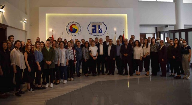 Aydın Ticaret Borsasında bayramlaşma merasimi gerçekleşti